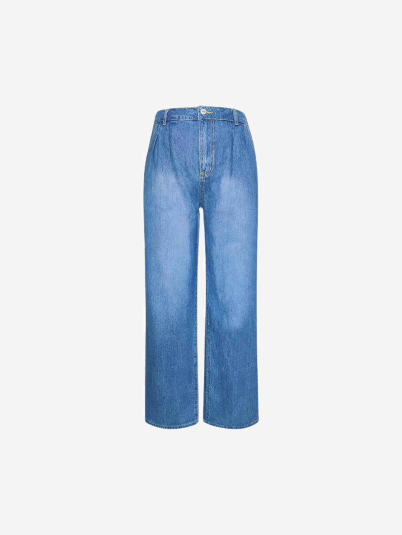 Women's High Waist Wide Leg Jeans - By Ellison - Image 1