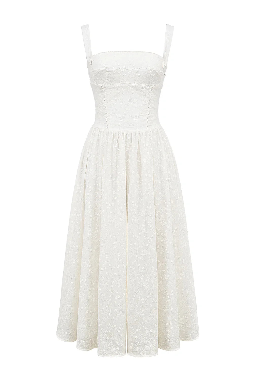 Women's Midi Sundress | Pleated | Bellamira™ View 13