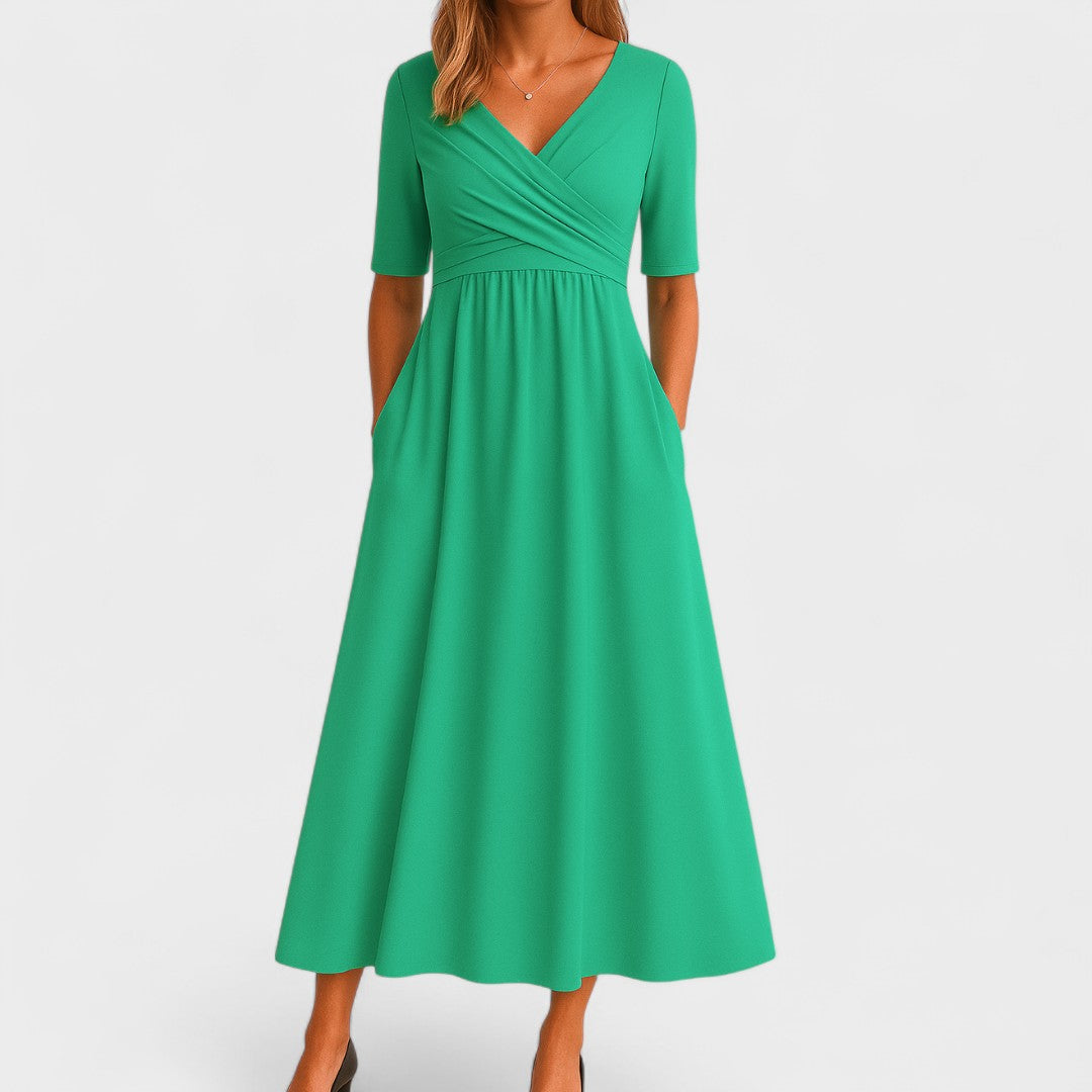 Women's Elegant Graduation Dress | Solenne™ Back