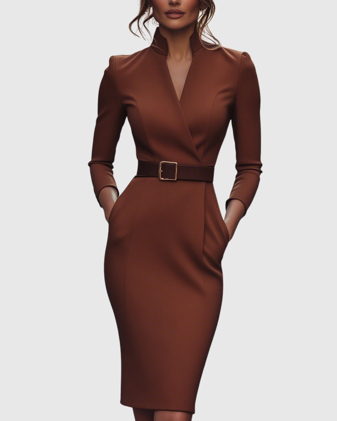 Women's Refined Elegant Graduation Dress | Vespera™ View 13