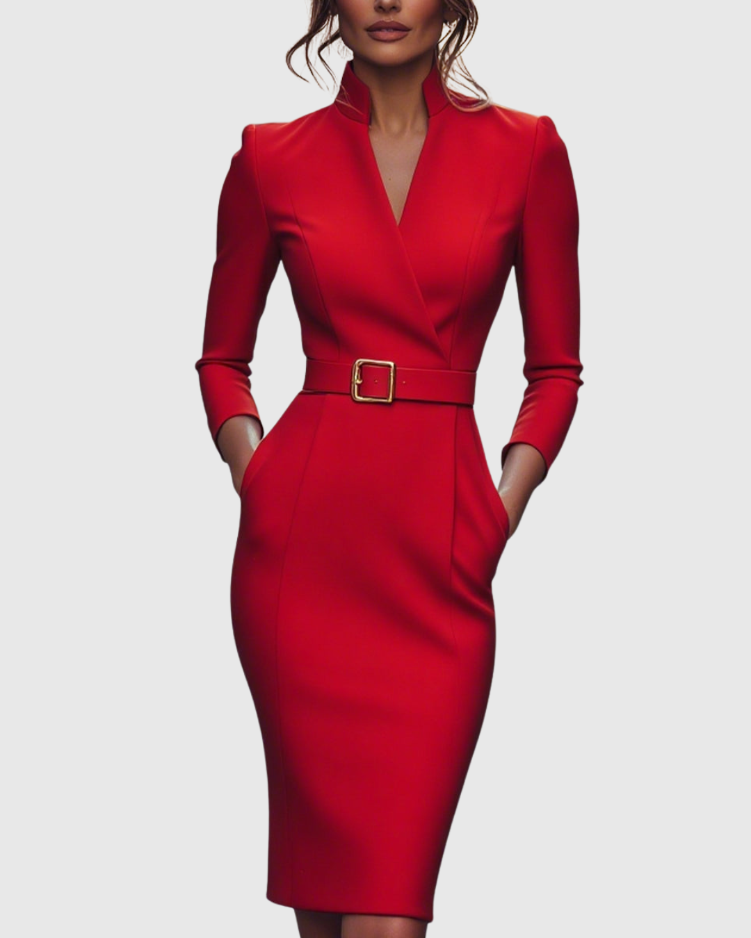 Women's Refined Elegant Graduation Dress | Vespera™ View 12