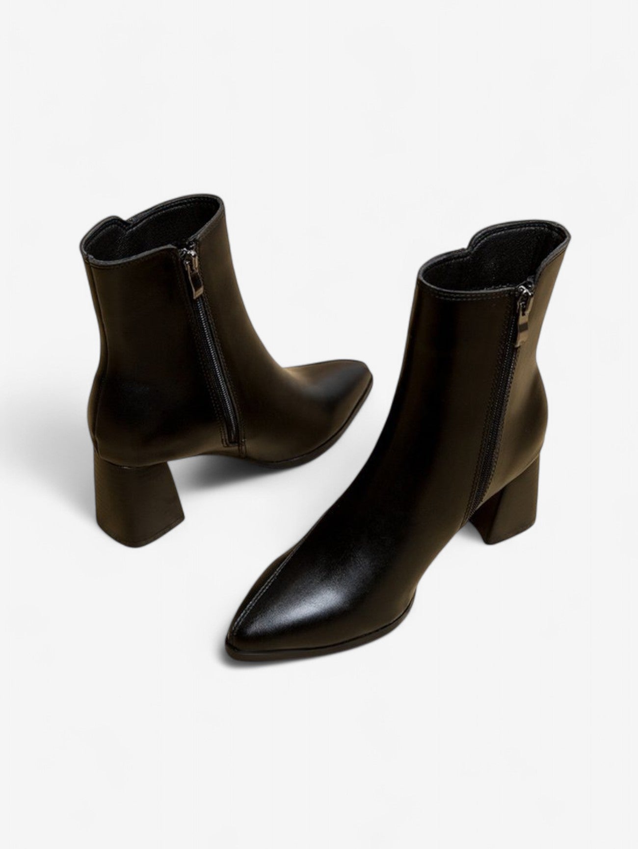 Women's Pointed Toe Block Heel Ankle Boots - By Ellison - Image 6