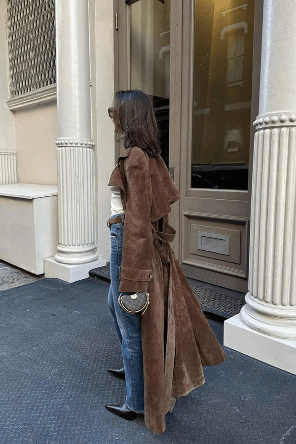 Women's Belted Trenchcoat | Maxi | Nerissiana™ Lifestyle