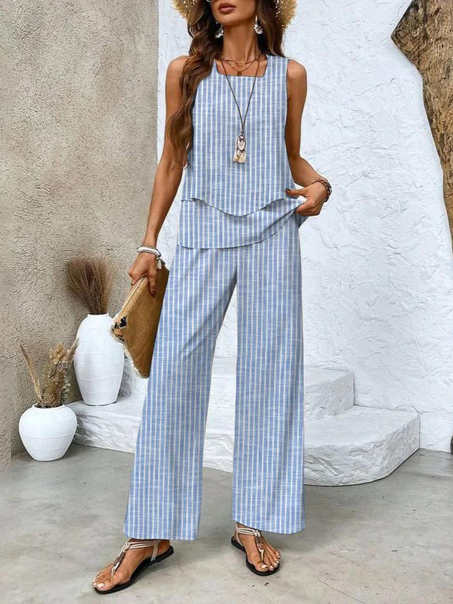 Women's Chic Two Piece Set | Seraphina™ Back