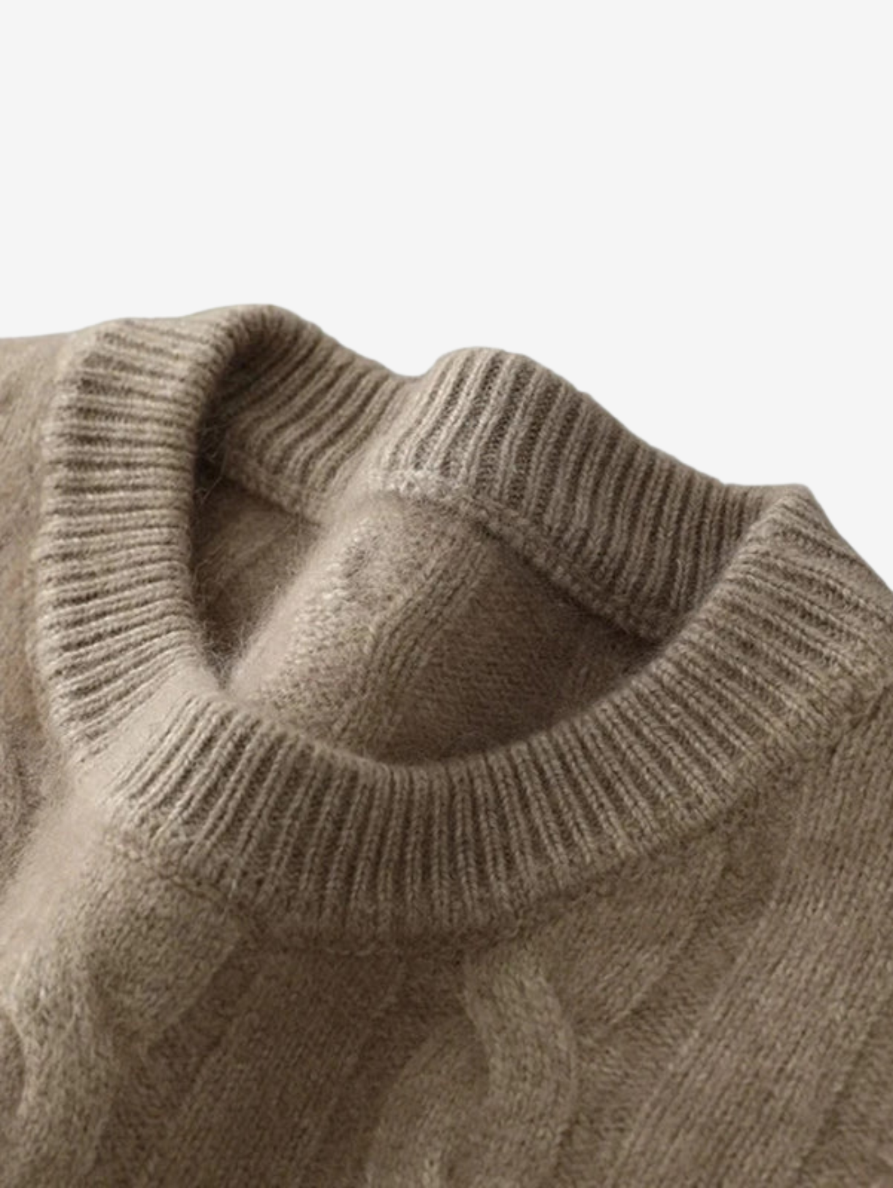 Women's Cable Knit Sweater - By Ellison - Image 2