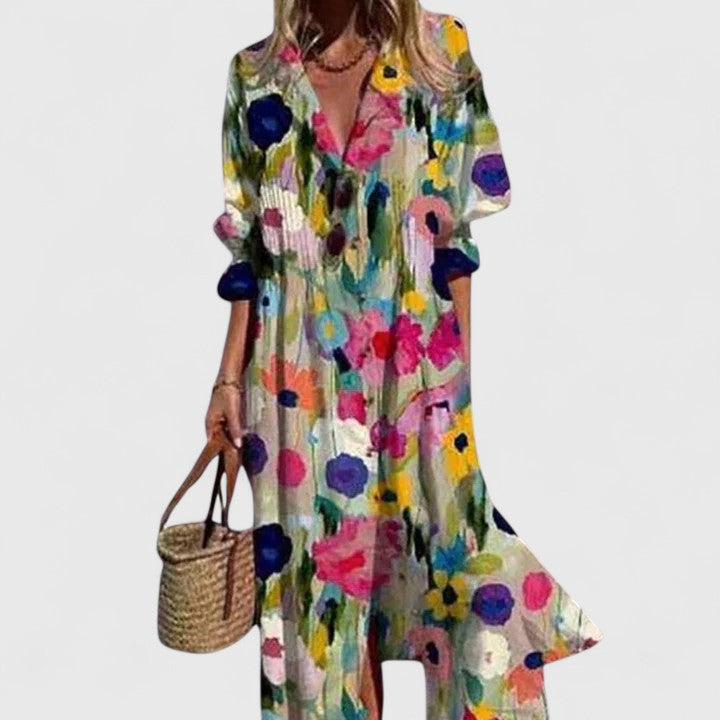 Women's Elegant Boho Dress | Seraphina™ Detail