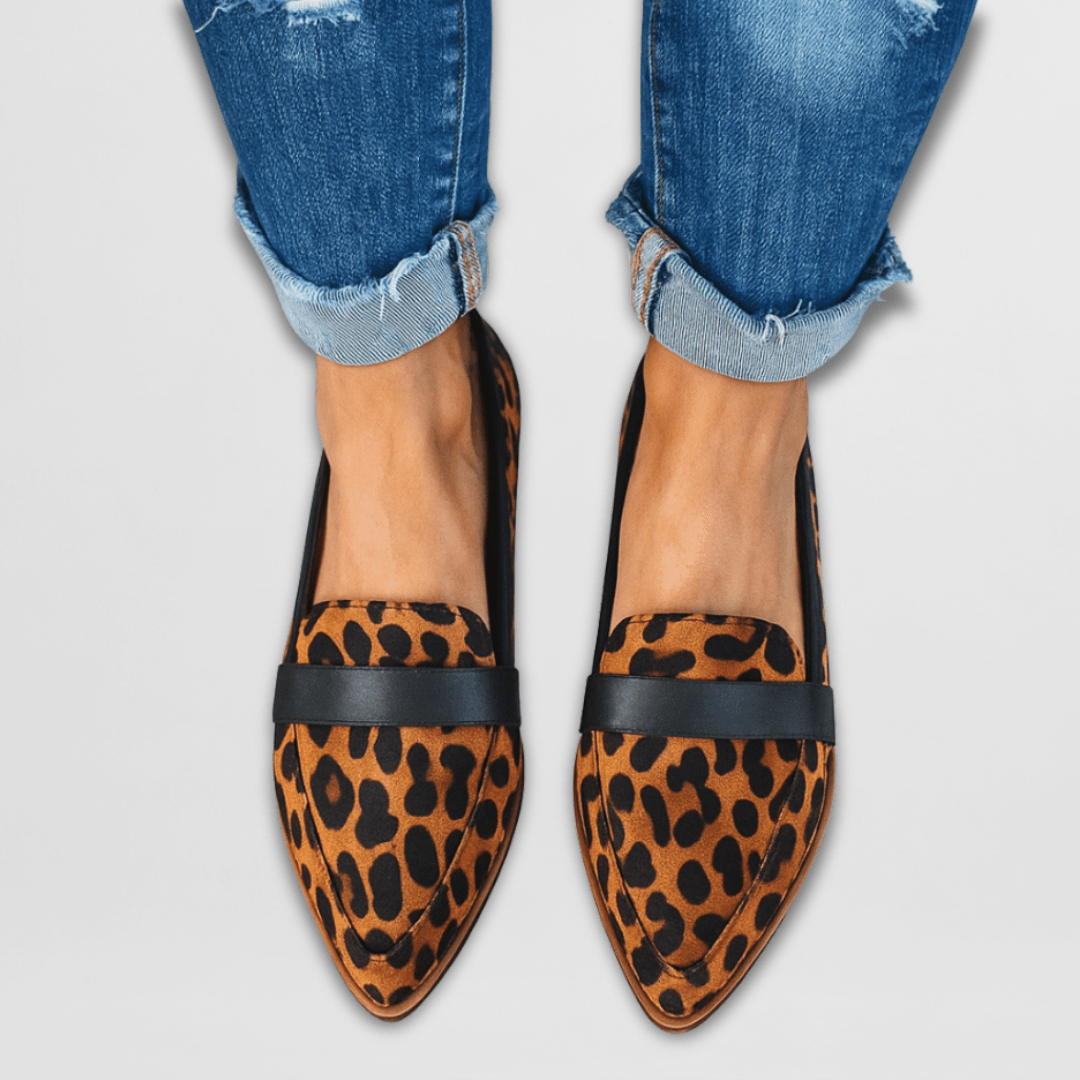 Women's Orthopedic Soft Suede Loafers | Miralys™ Side