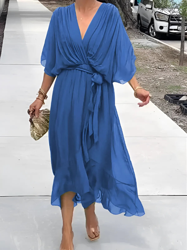 Women's Wrap Graduation Dress | Seraphine™ Front