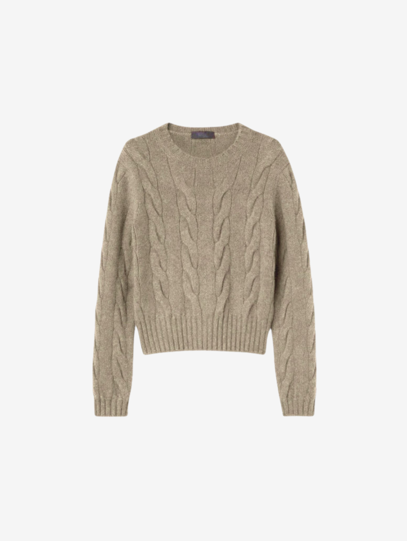 Women's Cable Knit Sweater - By Ellison - Image 1