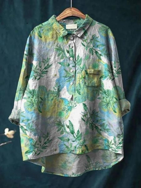 Women's Floral Blouse | Draped | Celestine™ View 14