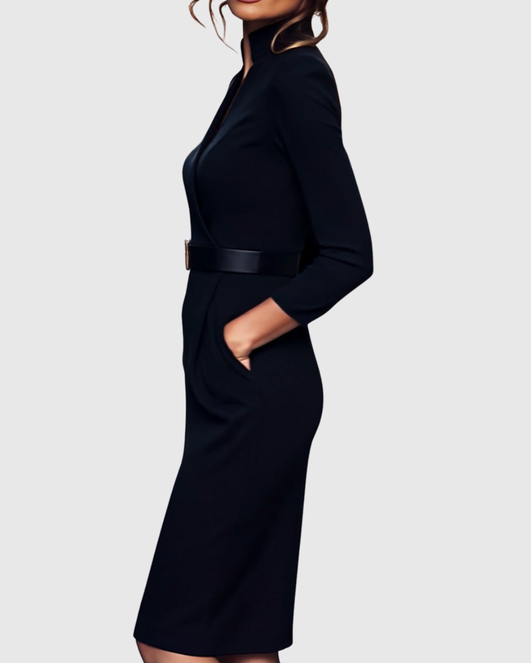 Women's Refined Elegant Graduation Dress | Vespera™ Back
