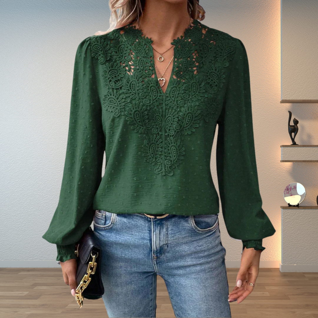 Women's Lightweight Stylish Blouse | Miralynn™ Close Up