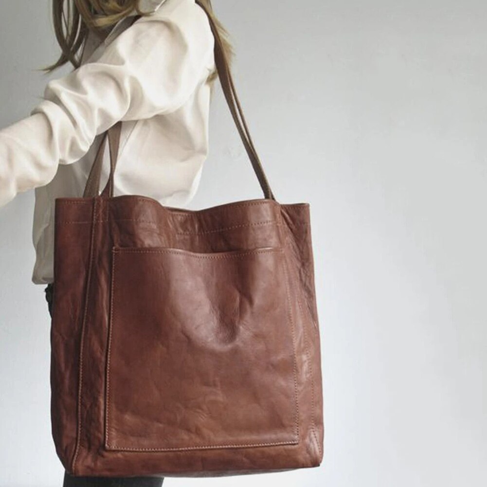 Handbag Women's Elegant Leather | Vivienne™ Back