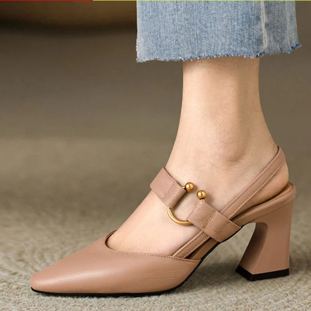 Women's Orthopedic Comfort High Heels | Seraphine™ Side
