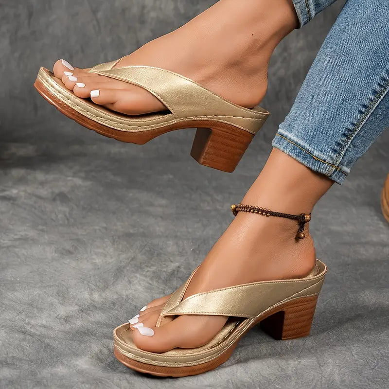 Women's Orthopedic Slippers | Heeled | Seraphine™ Detail