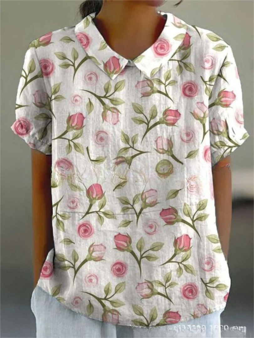 Women's Floral Shirt | Relaxed | Celeste™ Back