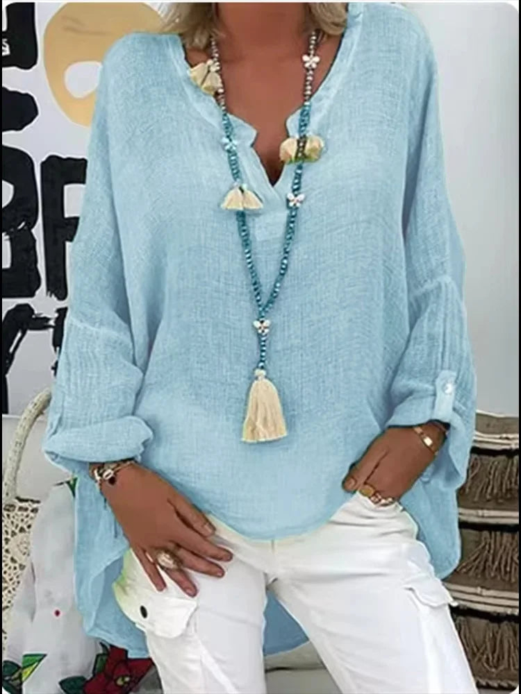Women's Lightweight Oversized Blouse | Delphina™ Hero