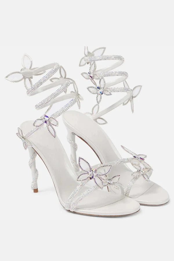 Women's Butterfly High Heels | Embellished | Seralynne™ Lifestyle