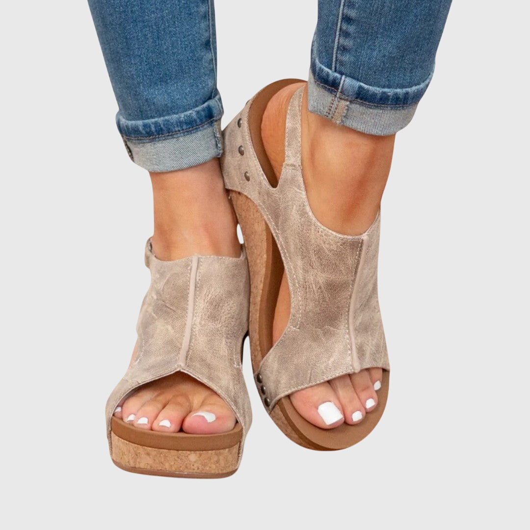 Women's Orthopedic Sandals | Adjustable | Serenity™ Front