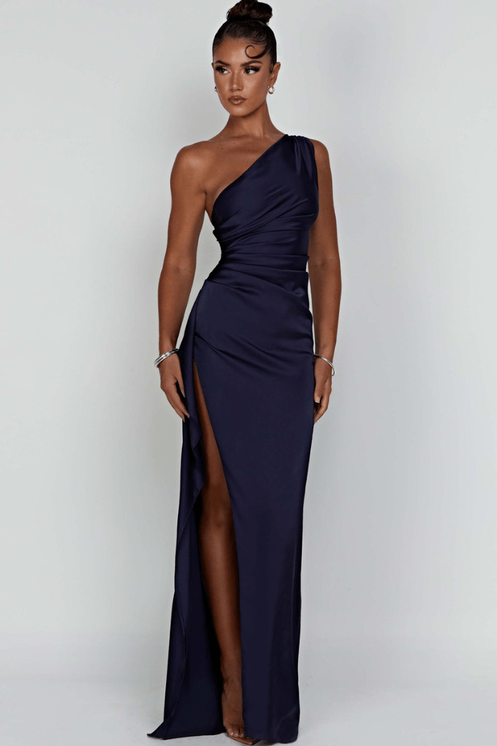 Women's One Shoulder Wedding Guest Dress | Marelliana™ Alternate