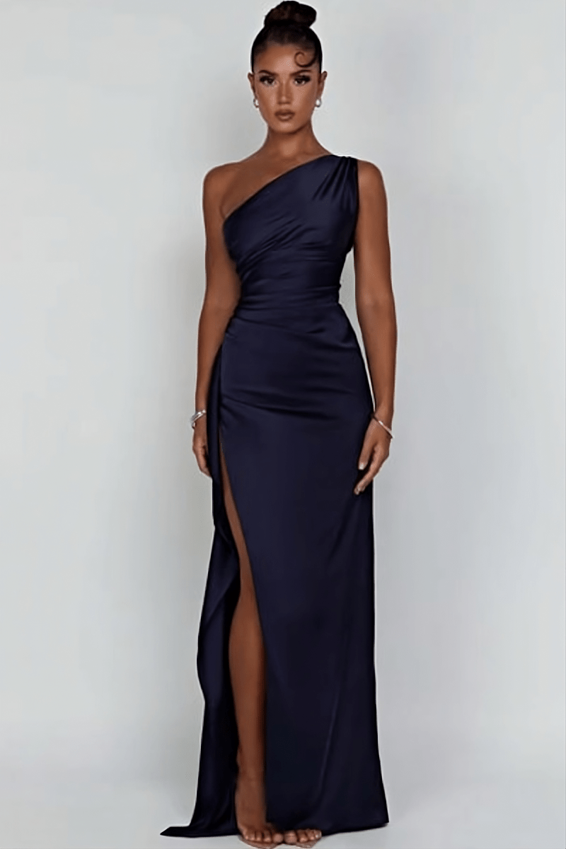 Women's One Shoulder Wedding Guest Dress | Marelliana™ View 12