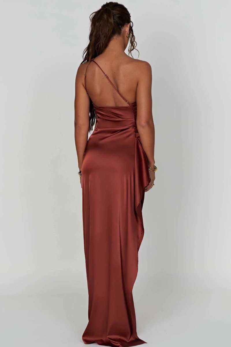 Women's One Shoulder Wedding Guest Dress | Marelliana™ View 26