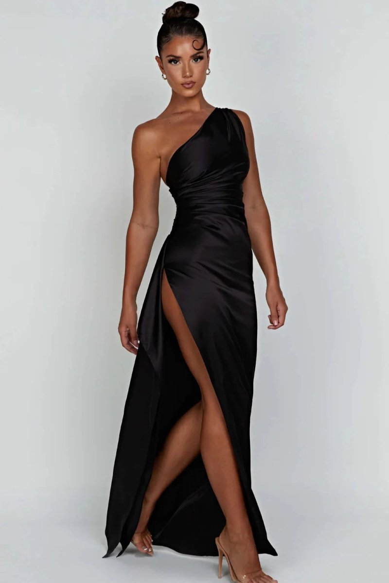 Women's One Shoulder Wedding Guest Dress | Marelliana™ View 18