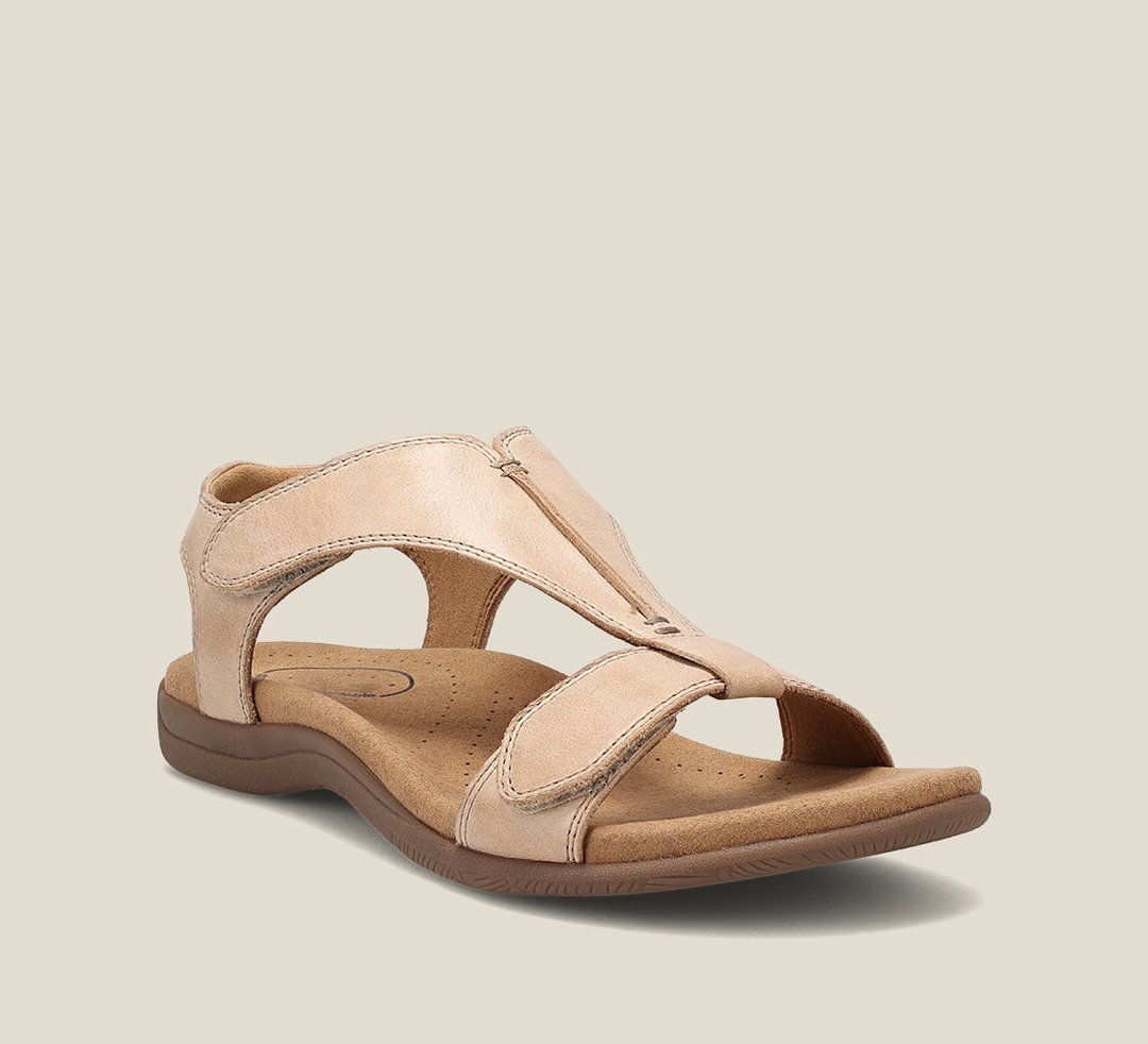 Women's Orthopedic Leather Sandals | Miraleth™ Detail