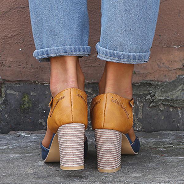 Women's Orthopedic Stylish Heels | Veloria™ Close Up