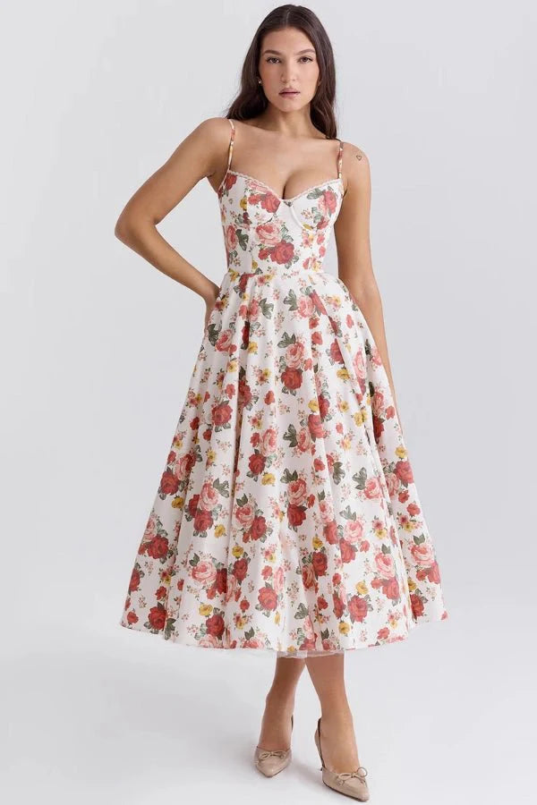 Women's Satin Wedding Guest Dress | Tulle | Aurelianna™ Front