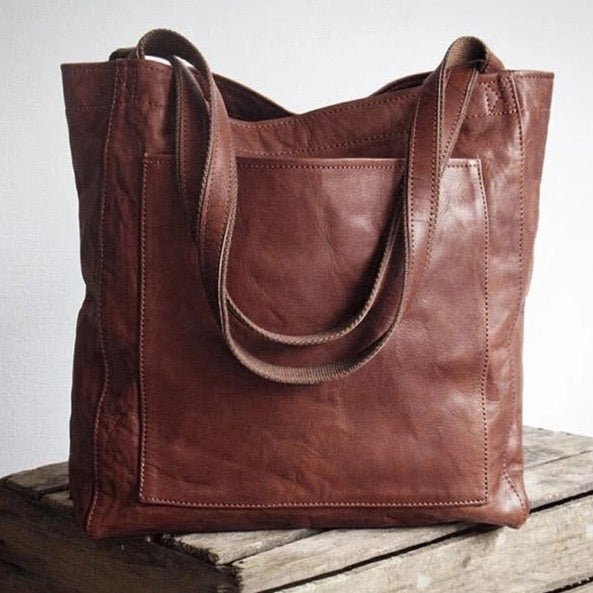 Handbag Women's Elegant Leather | Vivienne™ Front