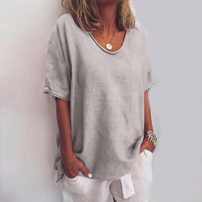 Women's Comfortable Loose Blouse | Amalira™ Detail