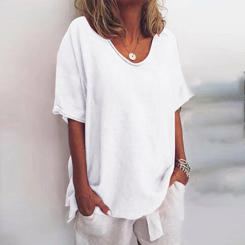 Women's Comfortable Loose Blouse | Amalira™ Front