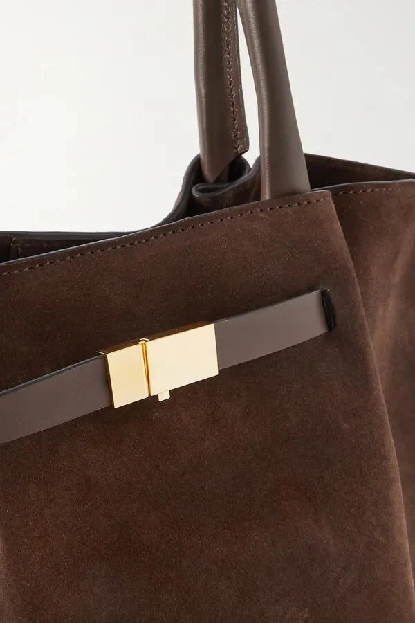Shopper Bag Women's Leather | Structured | Celestara™ Detail