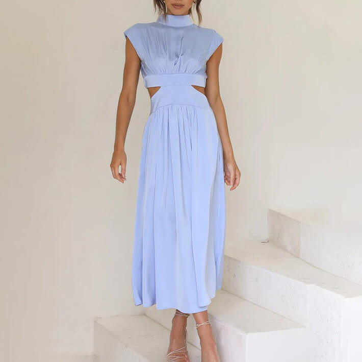 Women's Halter Elegance Dress | Valentara™ Full