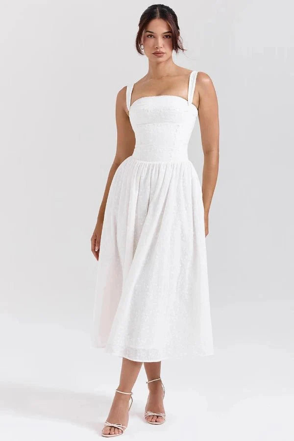 Women's Midi Sundress | Pleated | Bellamira™ Alternate