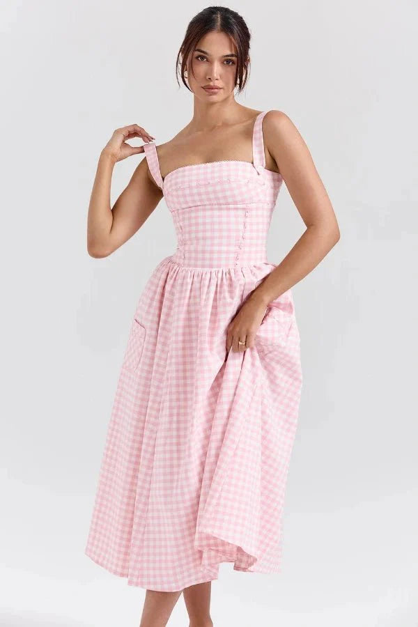 Women's Midi Sundress | Pleated | Bellamira™ View 16