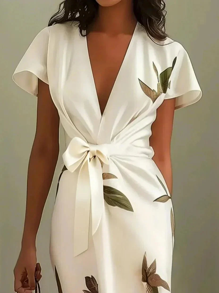 Women's Stylish Wrap Dress | Belaria™ Side