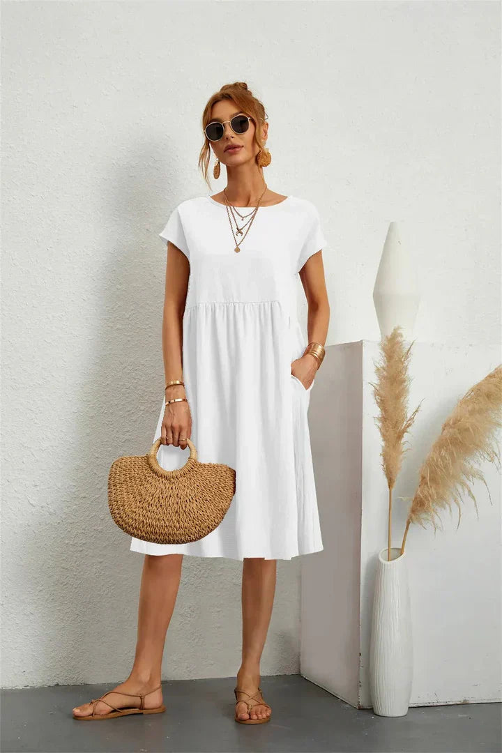 Women's Casual Pocket Dress | Bellacora™ Alternate