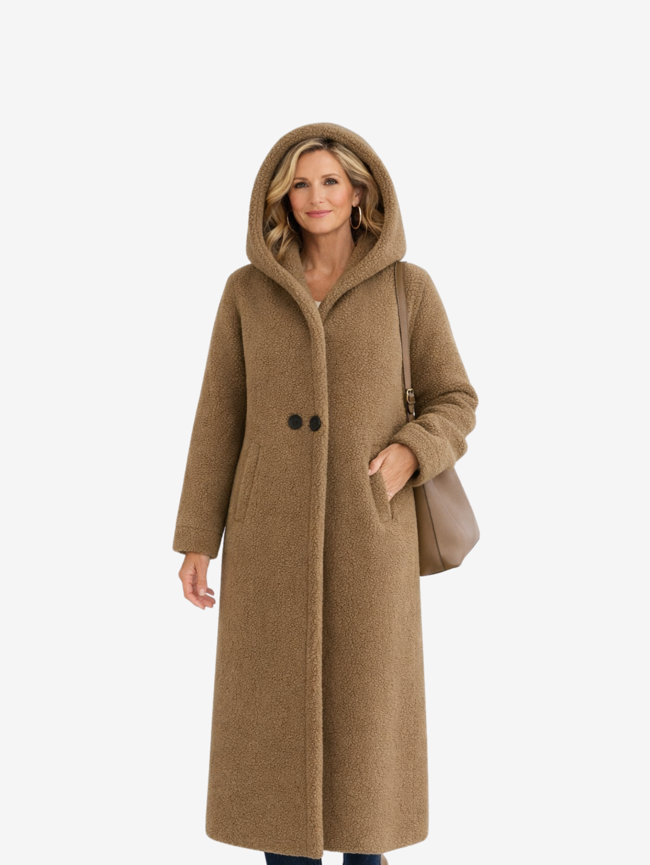 Women's Long Hooded Coat
