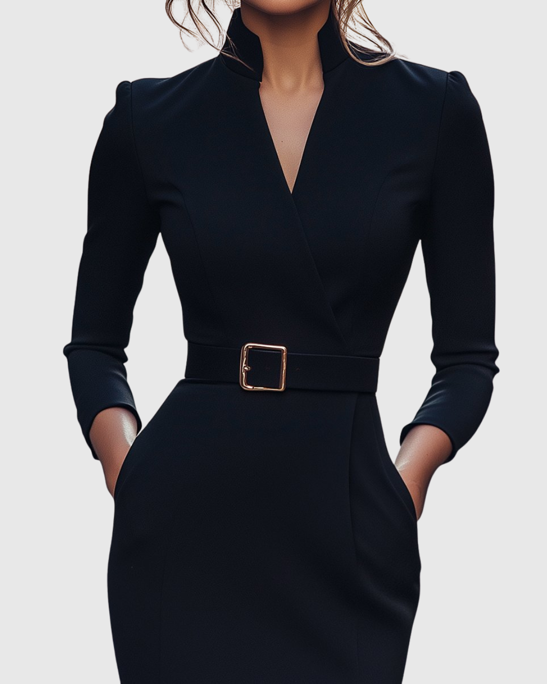 Women's Refined Elegant Graduation Dress | Vespera™ Detail