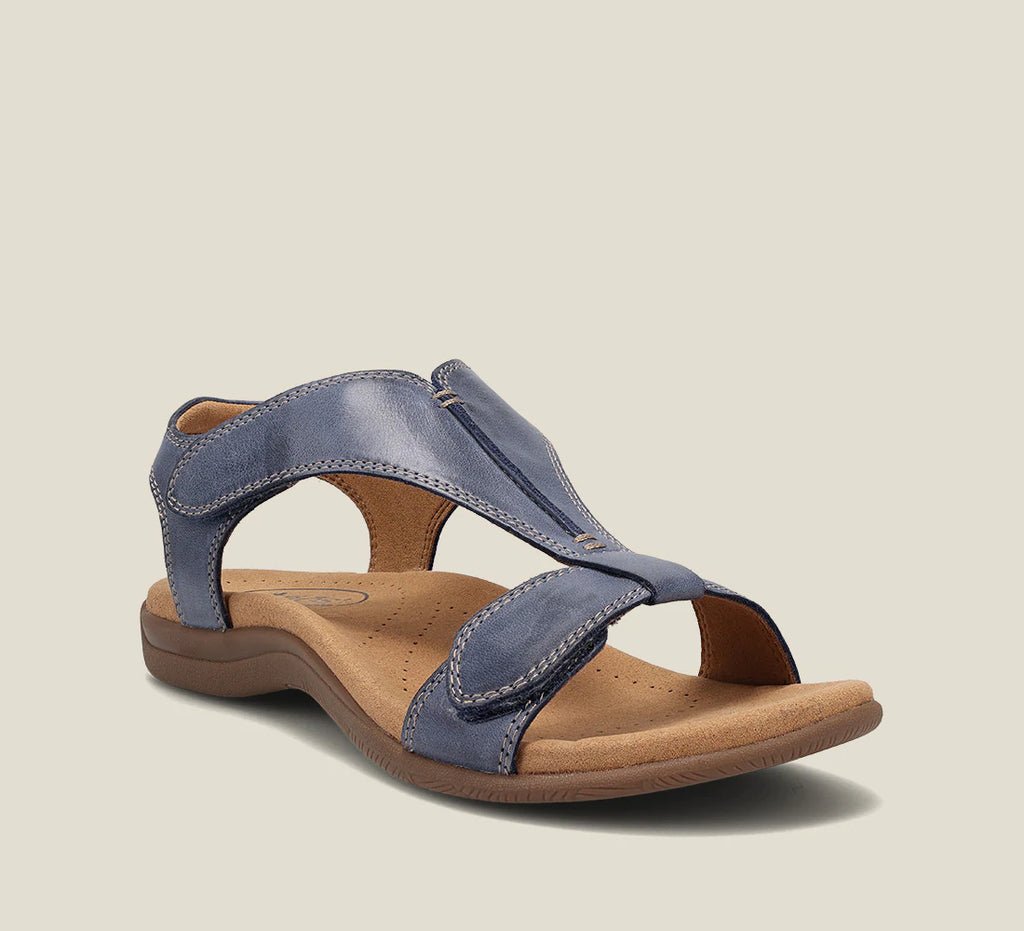 Women's Orthopedic Leather Sandals | Miraleth™ Close Up