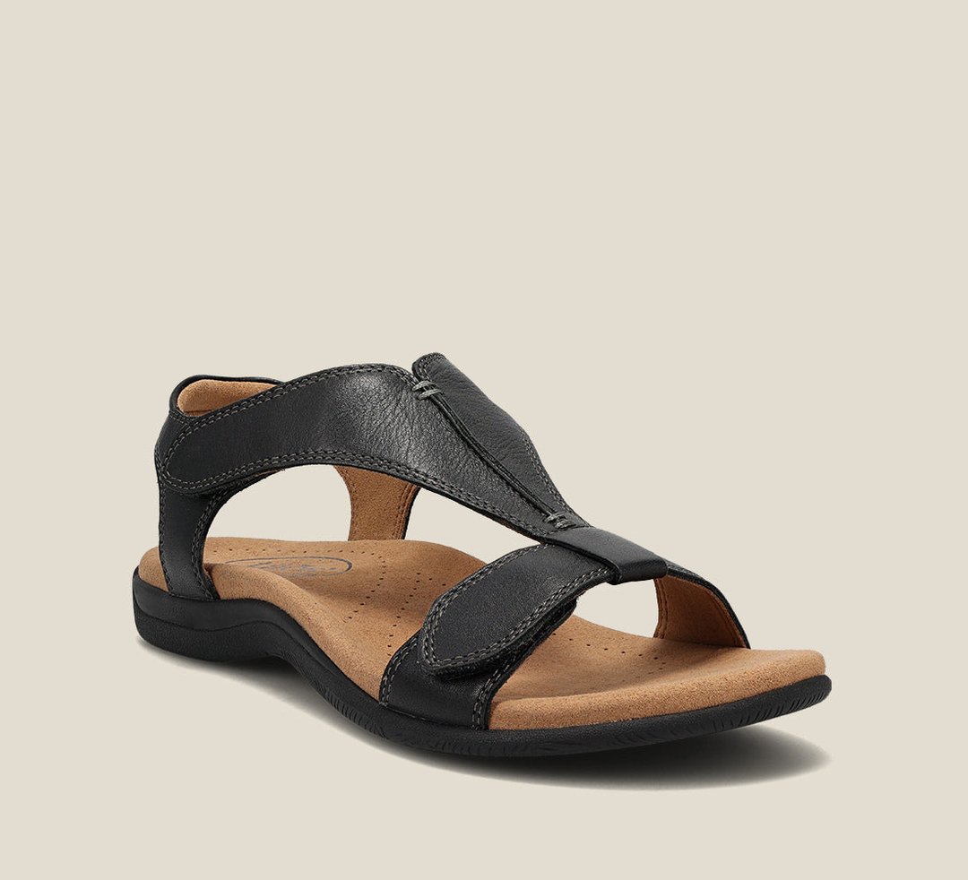 Women's Orthopedic Leather Sandals | Miraleth™ Back