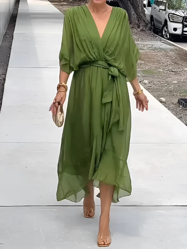 Women's Wrap Graduation Dress | Seraphine™ Hero