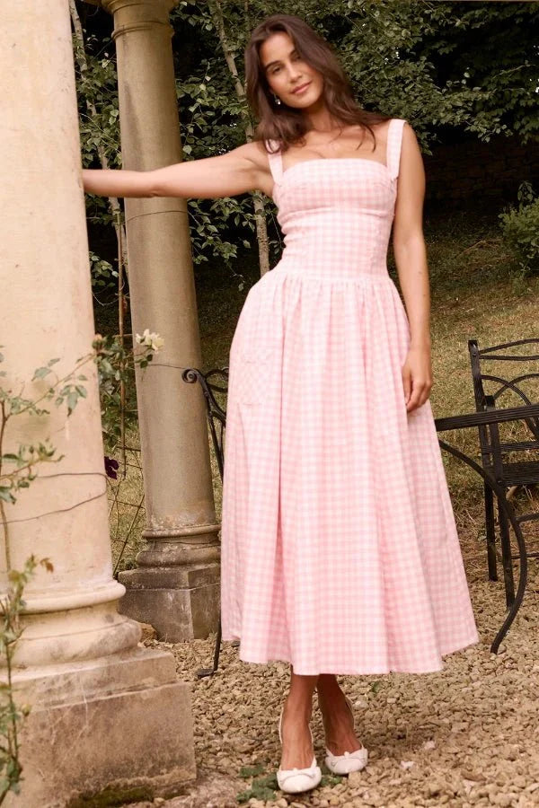Women's Midi Sundress | Pleated | Bellamira™ View 14