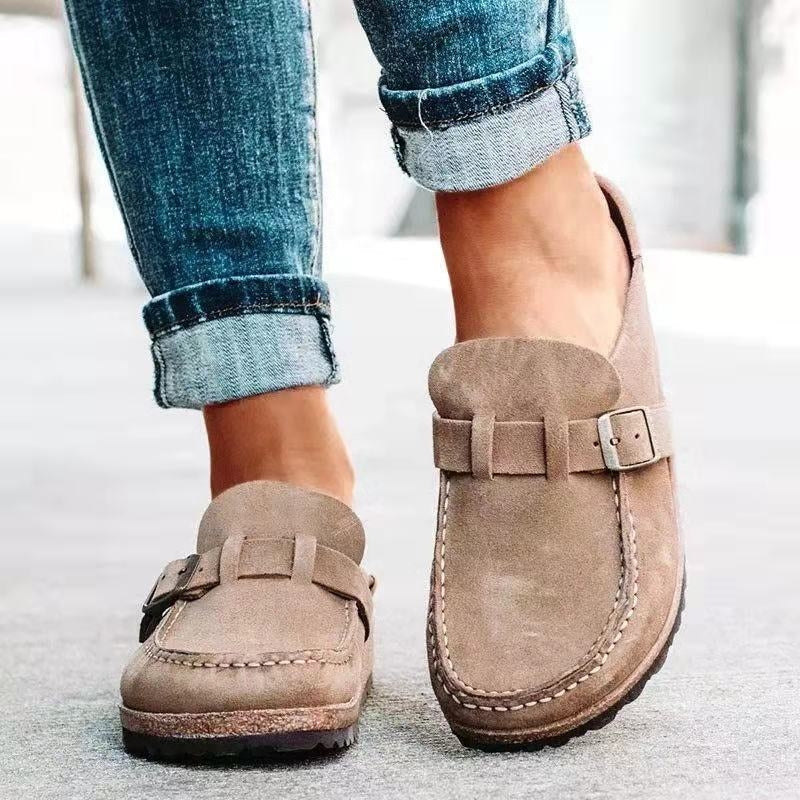 Women's Orthopedic Slip-Ons | Suede | Veridian™ Detail