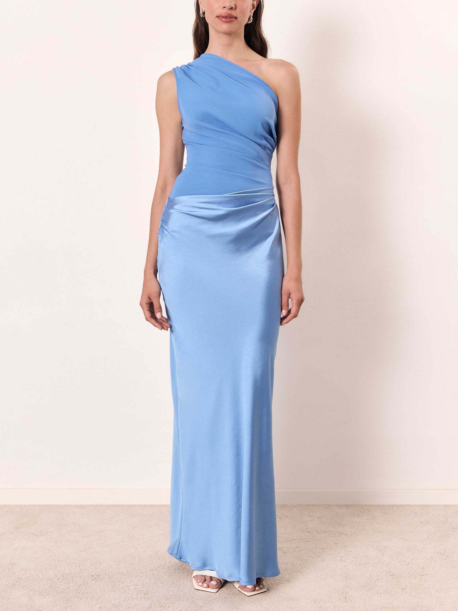 Women's Elegant Pleated Party Maxi Dress | Rivienne™ Full