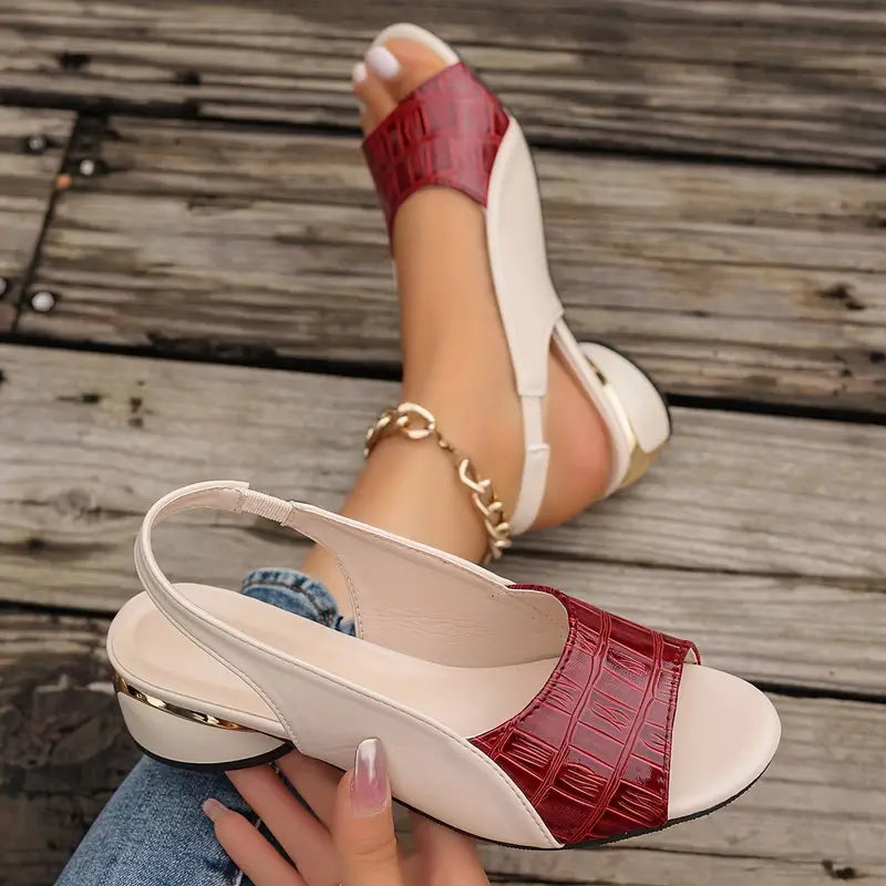 Sandals Women's Leather Comfort | Viralette™ Detail