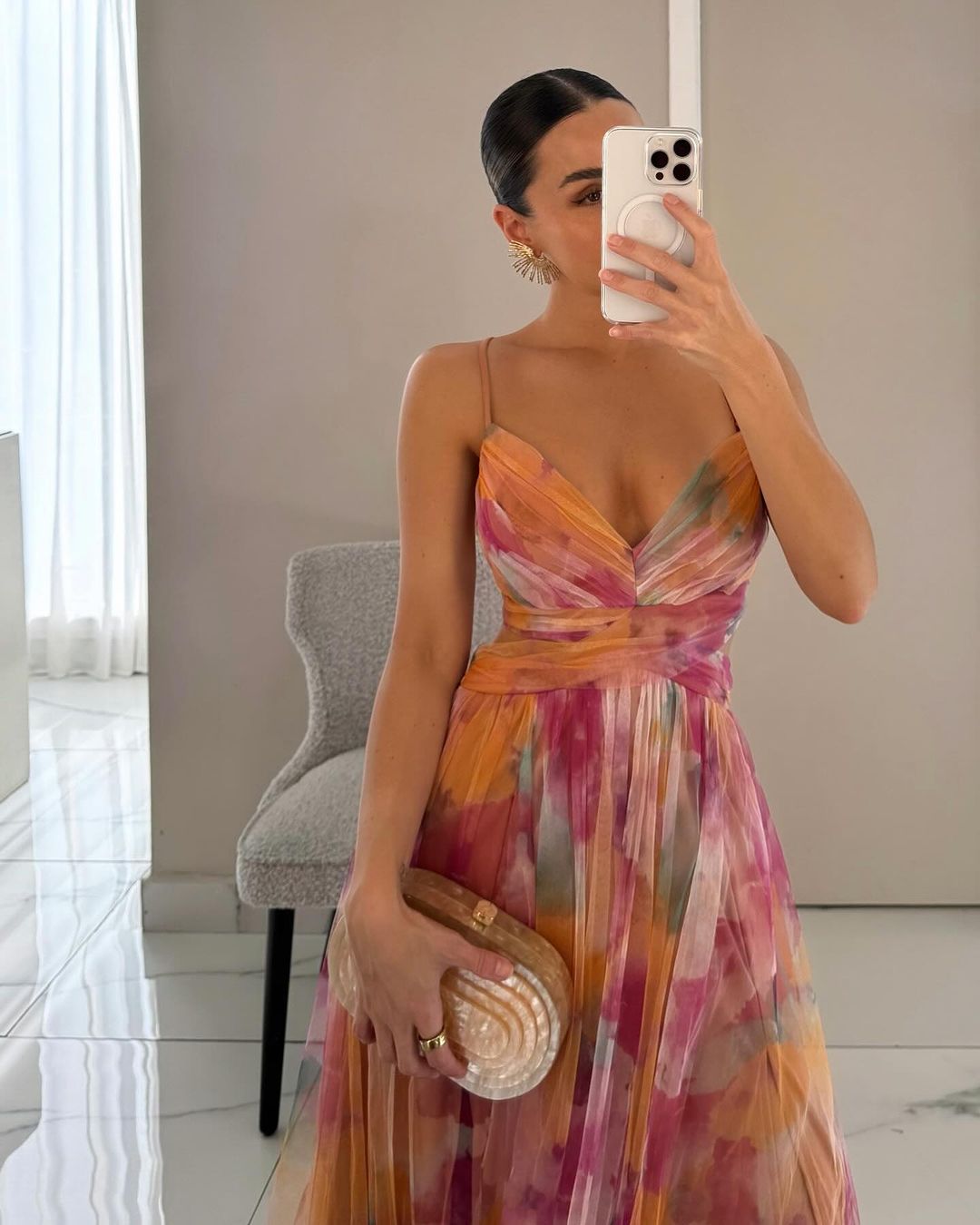 Women's Floral Maxi Dress | Seraphine™ Front