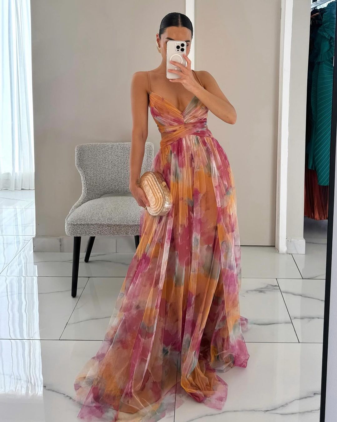 Women's Floral Maxi Dress | Seraphine™ Hero